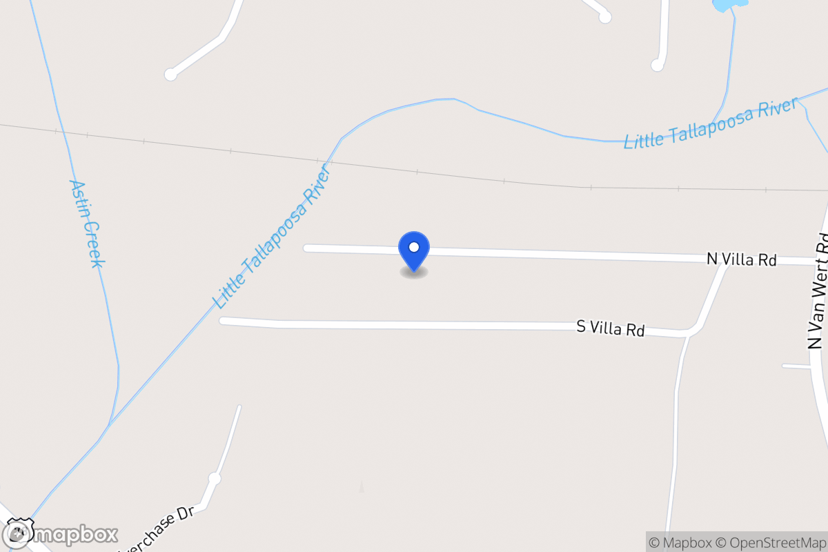 Map of 190 N Villa Rd