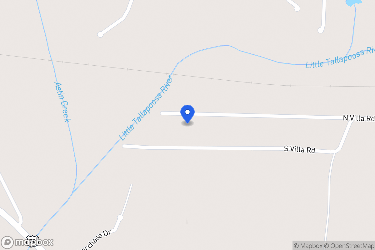 Map of 214 N Villa Rd