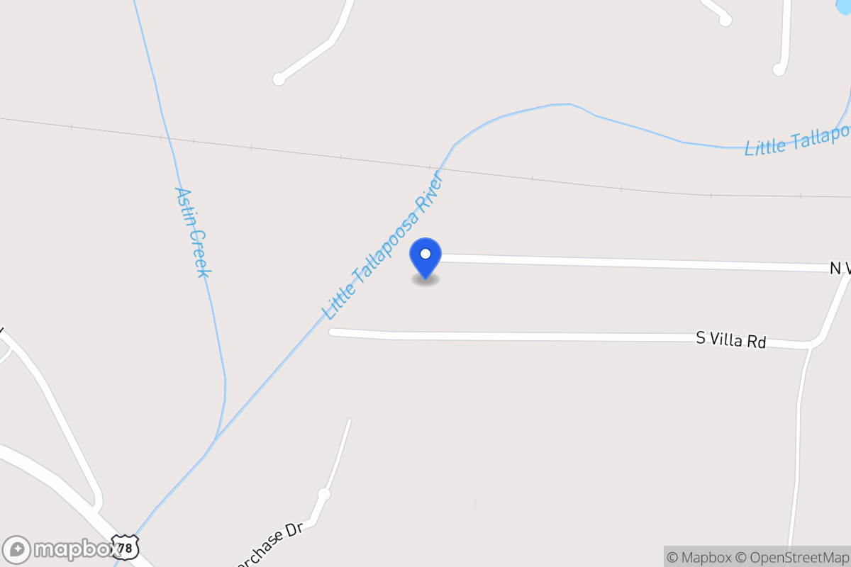 Map of 238 N Villa Rd