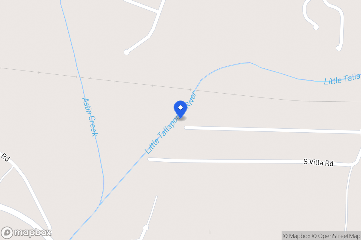 Map of 247 N Villa Rd