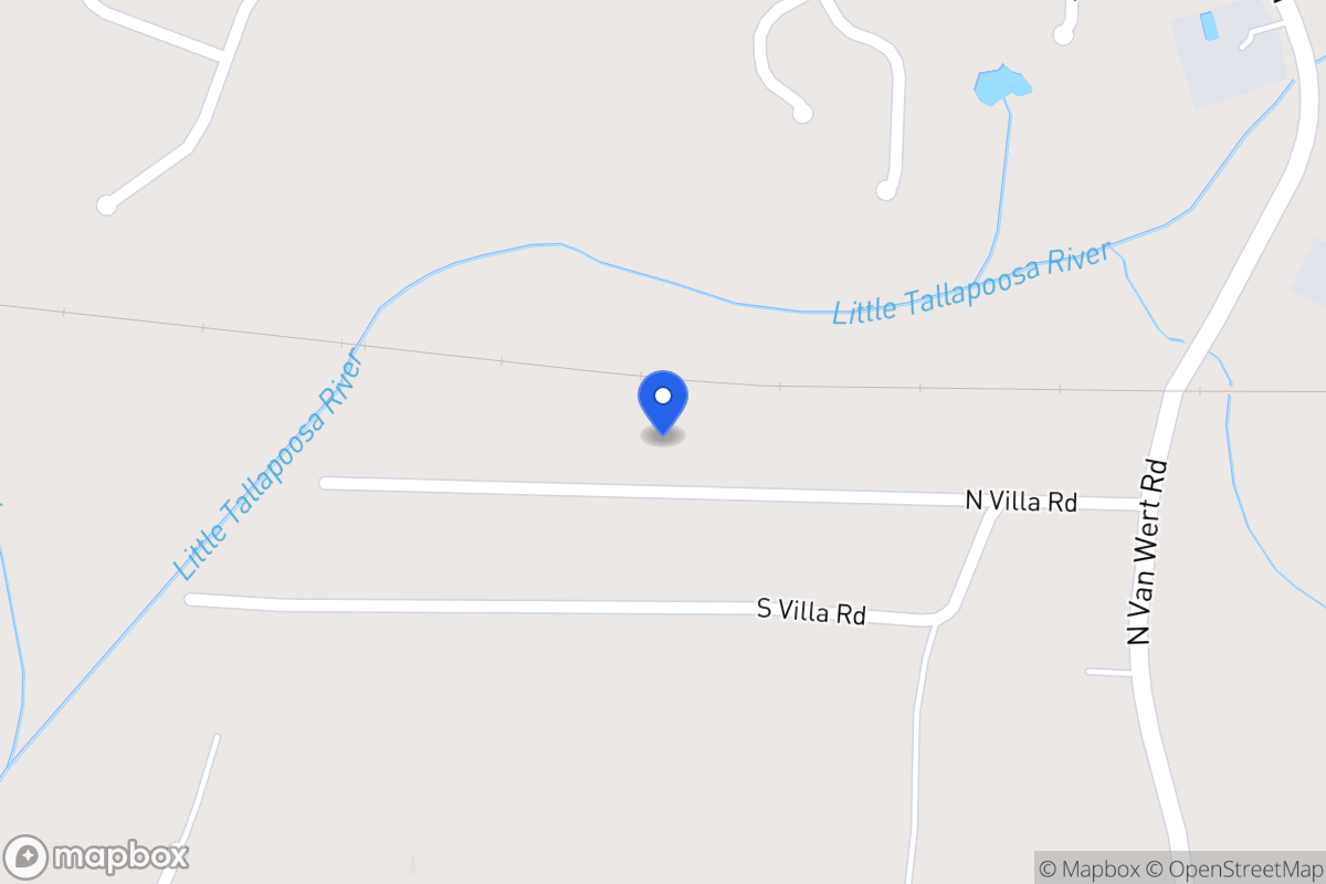 Map of 145 N Villa Rd
