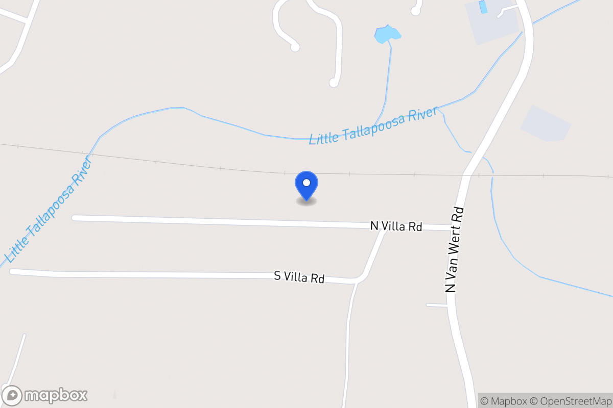 Map of 95 N Villa Rd