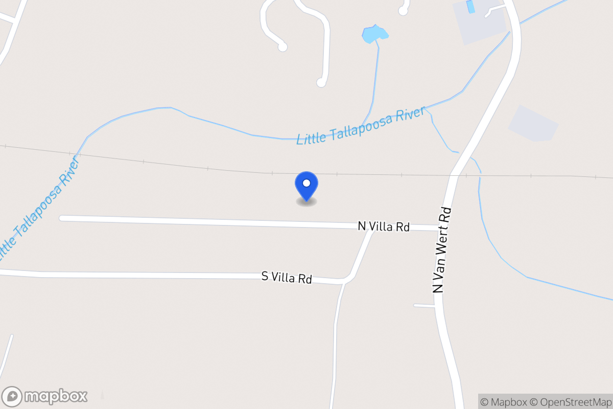 Map of 87 N Villa Rd