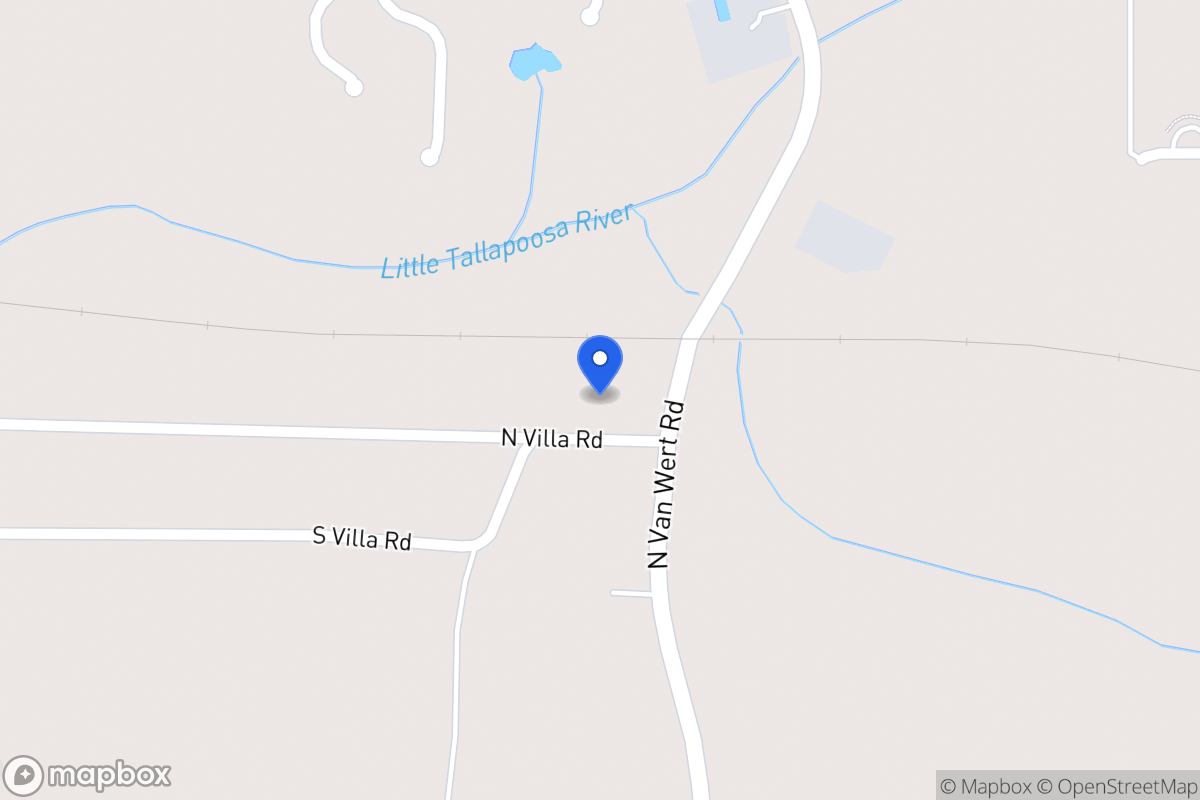 Map of 19 N Villa Rd