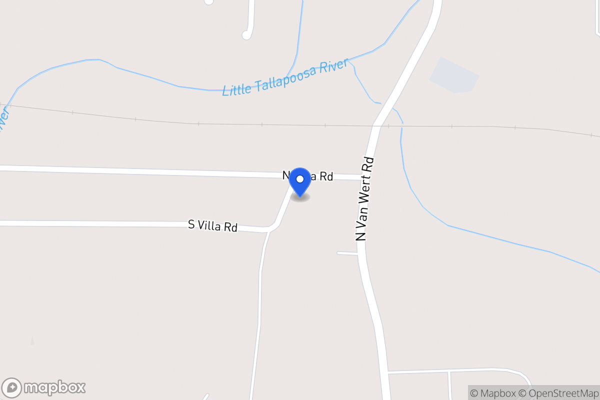 Map of 208 W Villa Rd