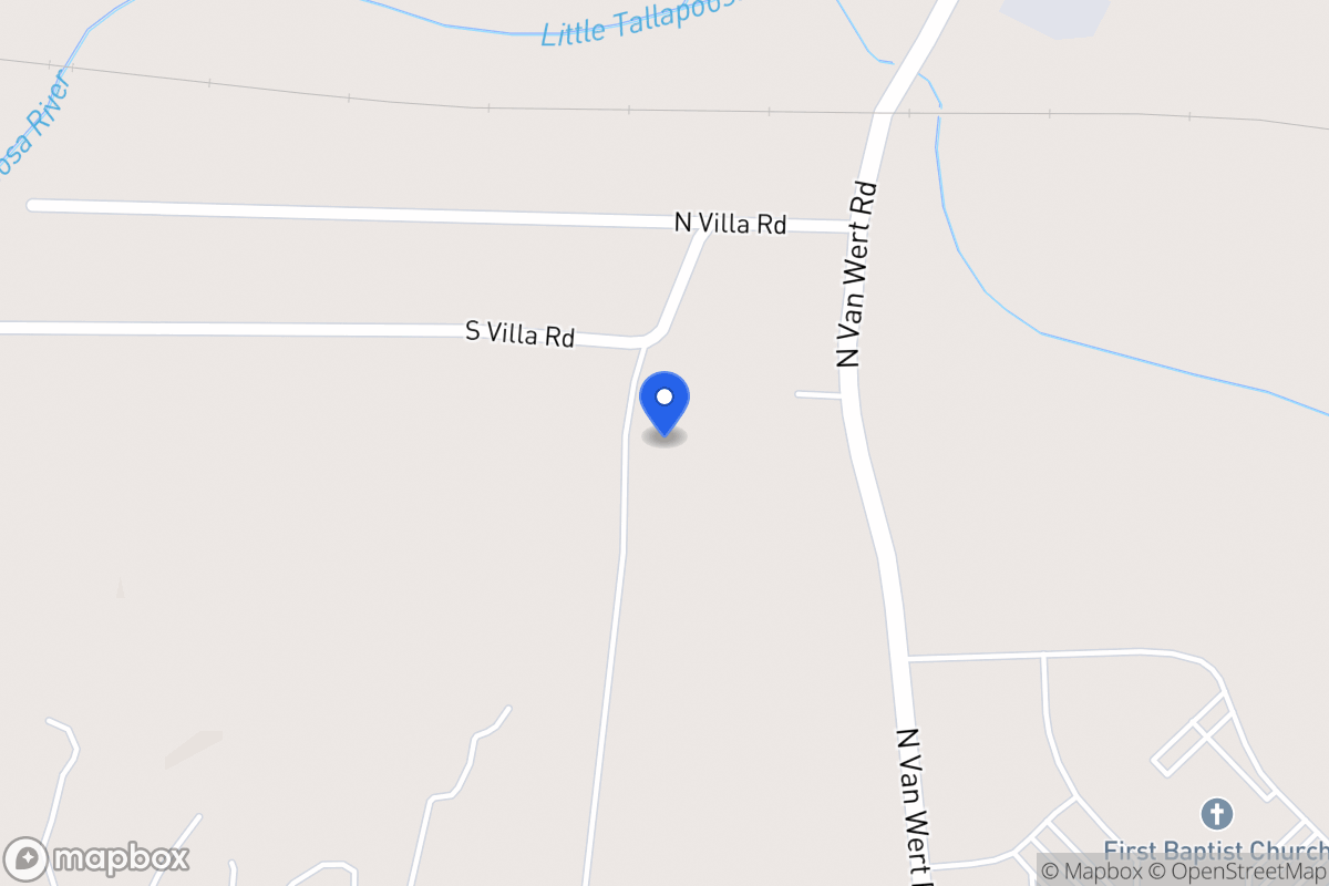 Map of 125 W Villa Rd