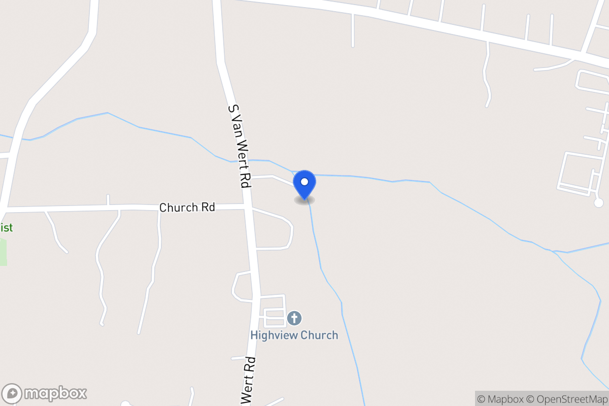 Map of 908 S Van Wert Rd