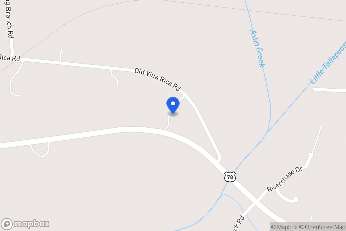 Map of 1518 E 78 Hwy