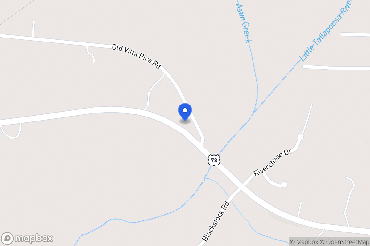 Map of 1610 E 78 Hwy