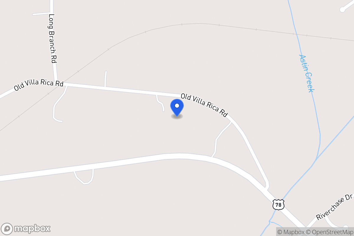 Map of 951 Old Villa Rica Rd