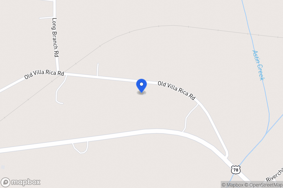Map of 913 Old Villa Rica Rd