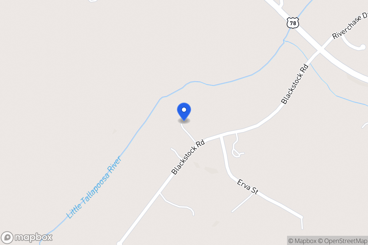 Map of 165 Blackstock Rd