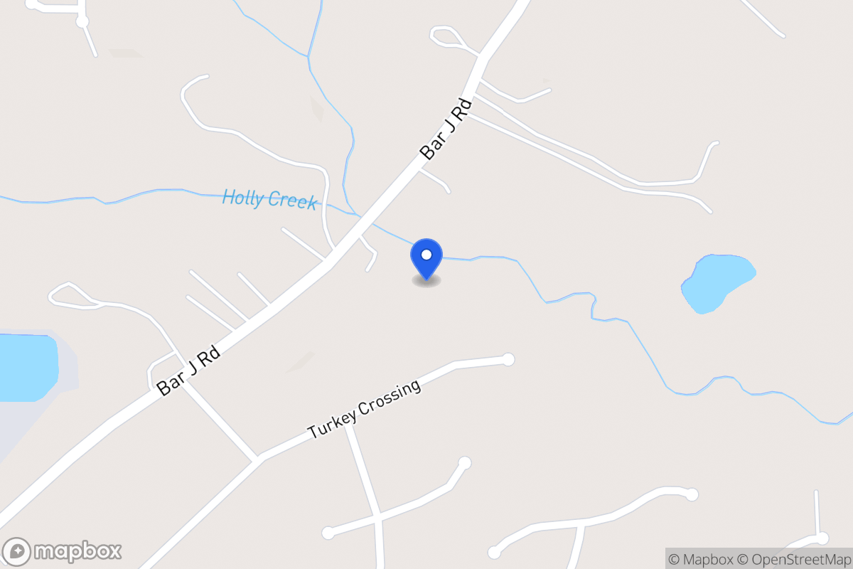 Map of 320 Bar J Rd