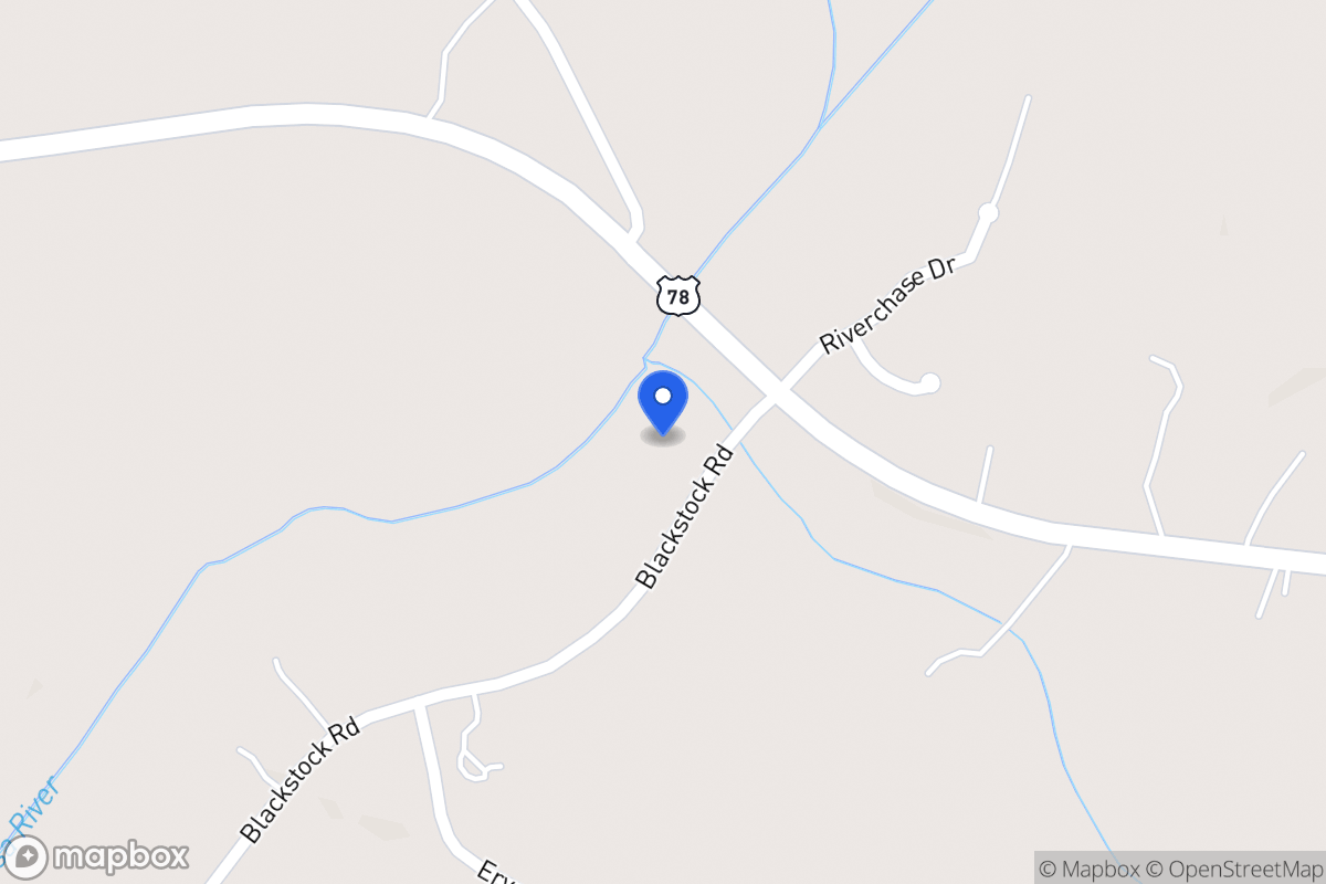 Map of 35 Blackstock Rd