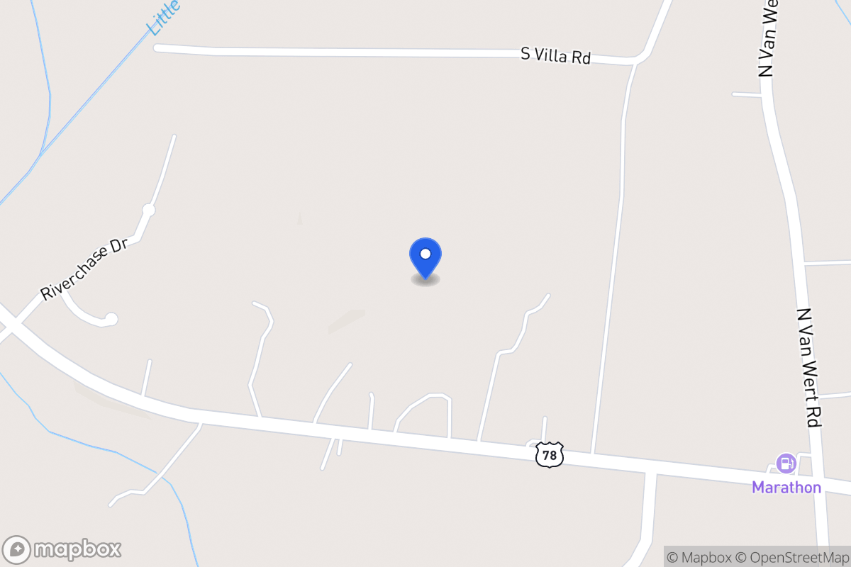 Map of W 78 Hwy