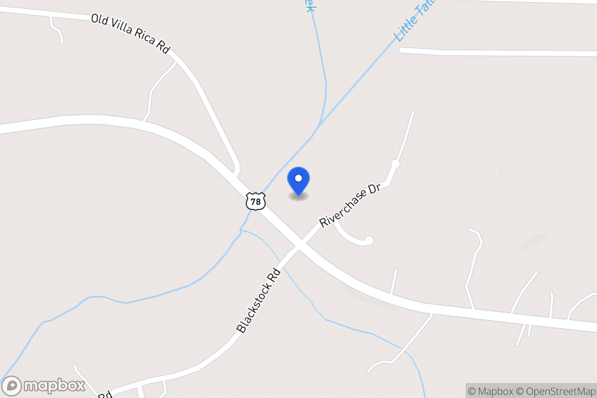 Map of 20 Riverchase Dr