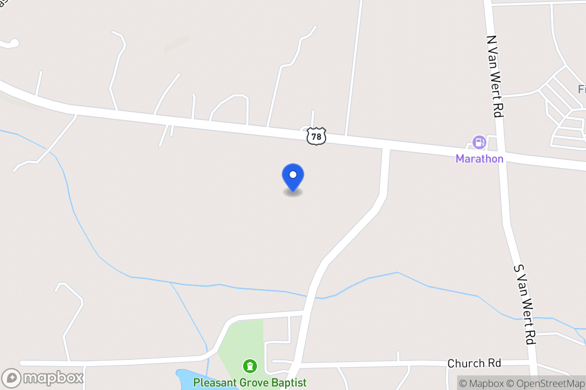 Map of 1706 W 78 Hwy