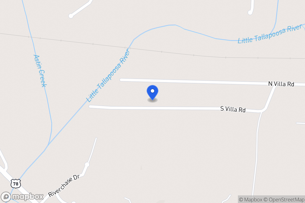 Map of 133 S Villa Rd