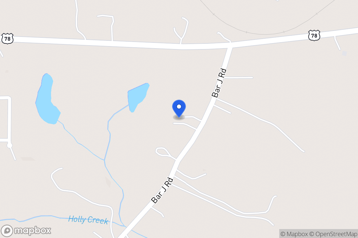 Map of 177 Bar J Rd
