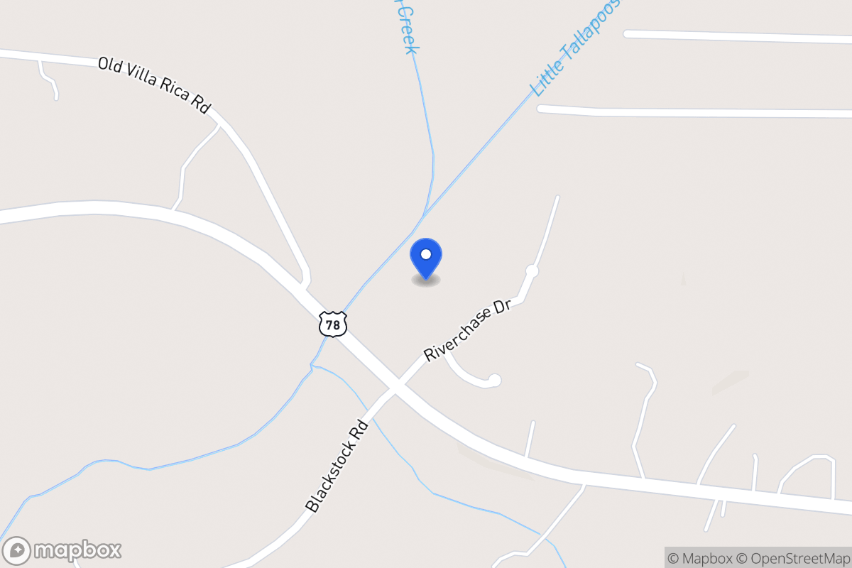 Map of 44 Riverchase Dr