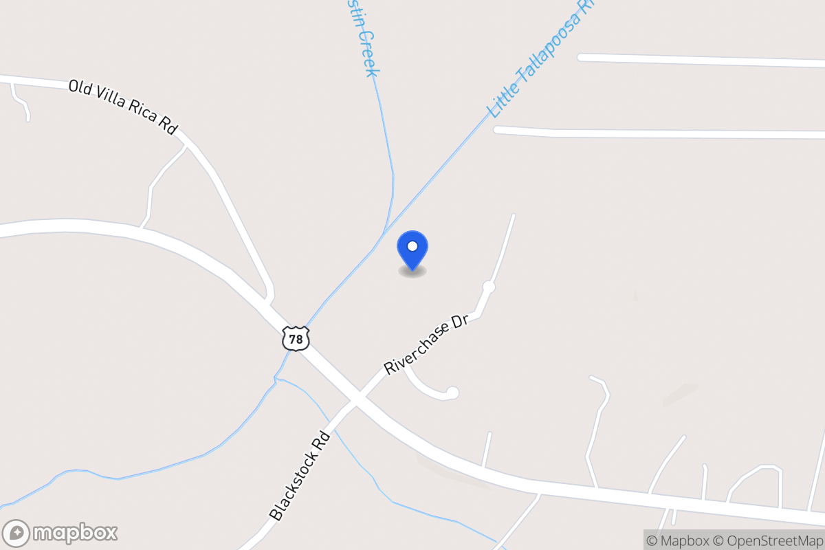 Map of 58 Riverchase Dr