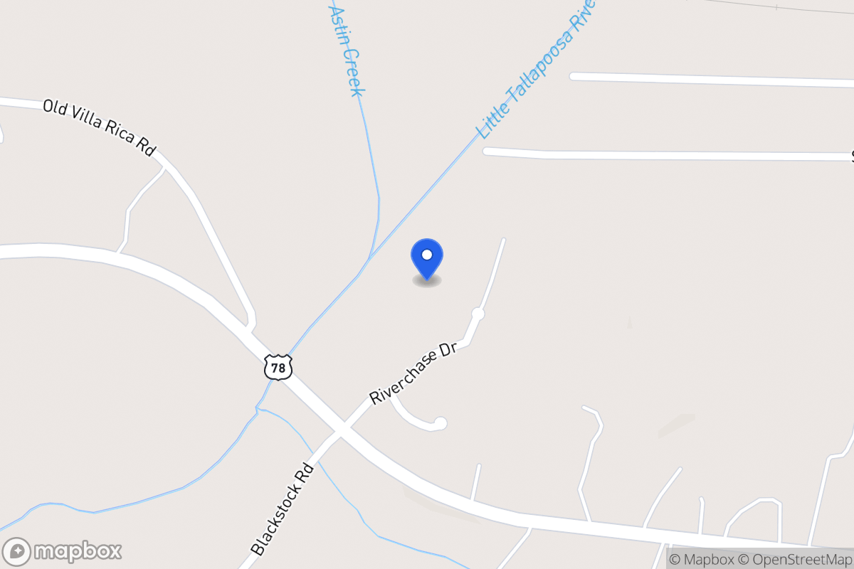 Map of 72 Riverchase Dr