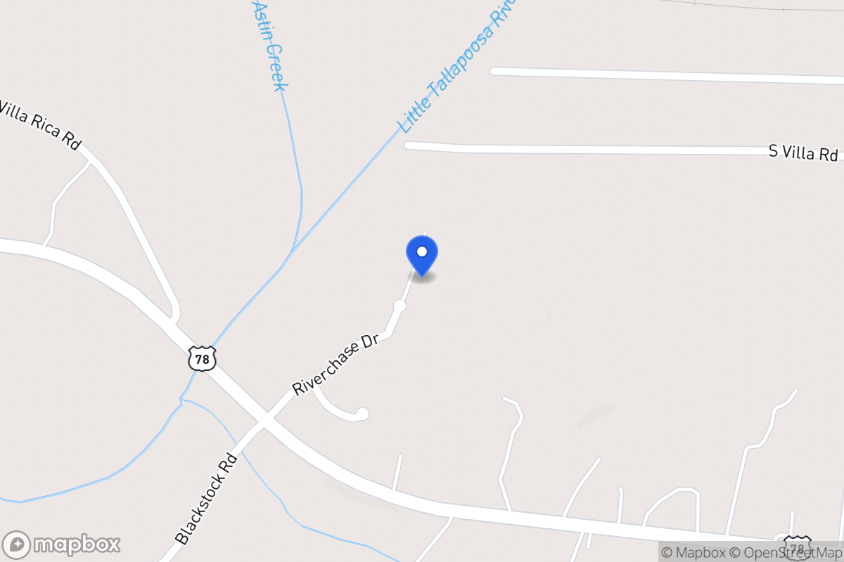 Map of 87 Riverchase Dr