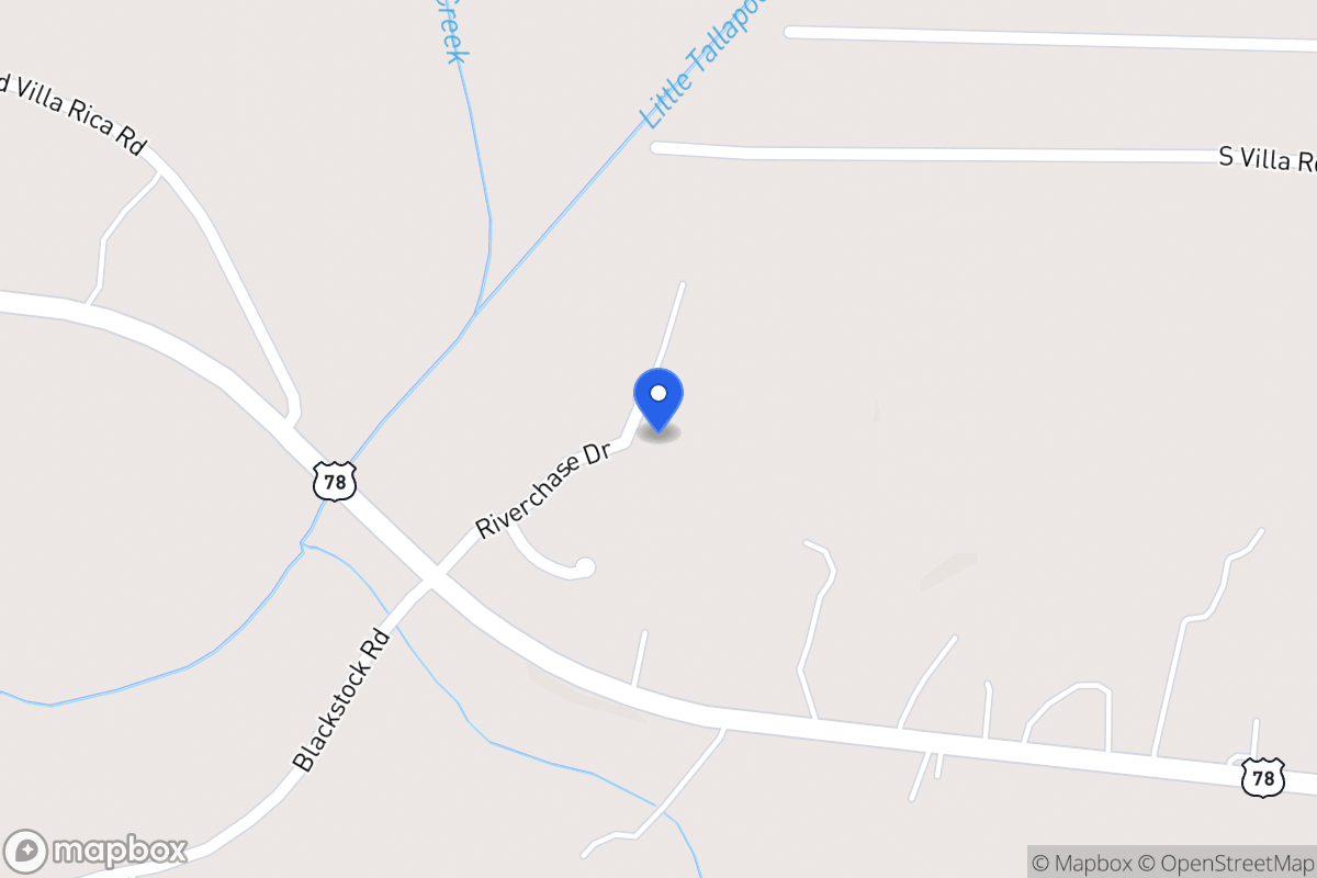 Map of 79 Riverchase Dr