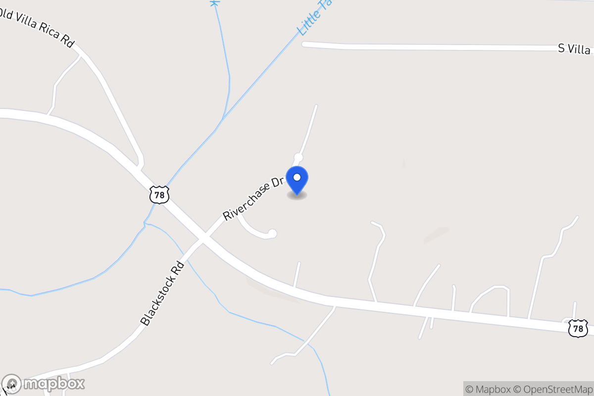 Map of 71 Riverchase Dr