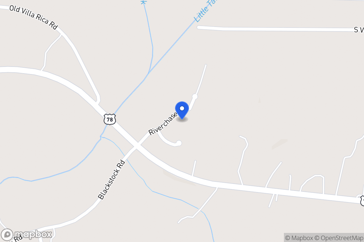 Map of 59 Riverchase Dr