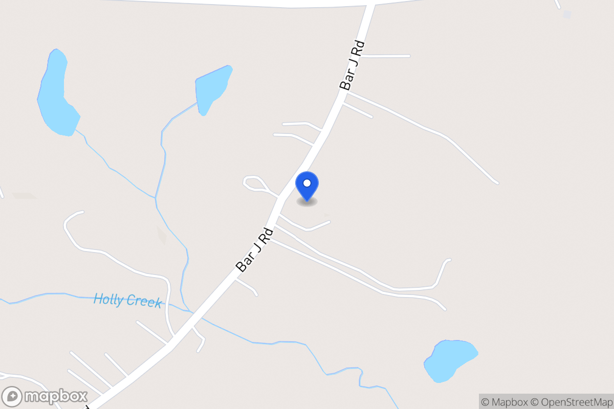 Map of 200 Bar J Rd
