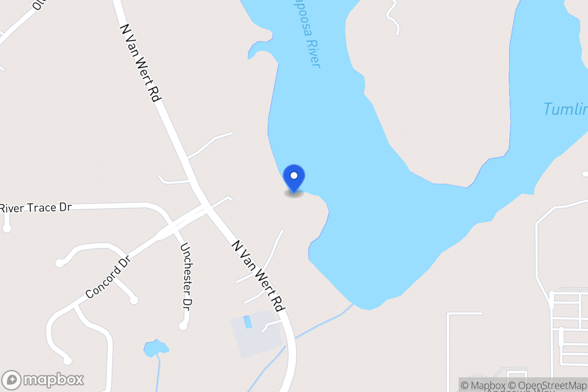 Map of 425 N Van Wert Rd