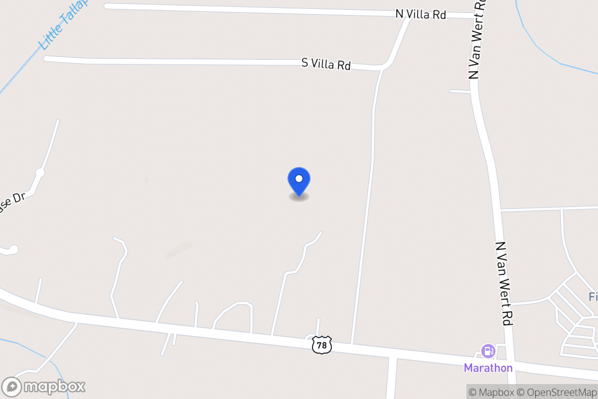 Map of 1719 W 78 Hwy