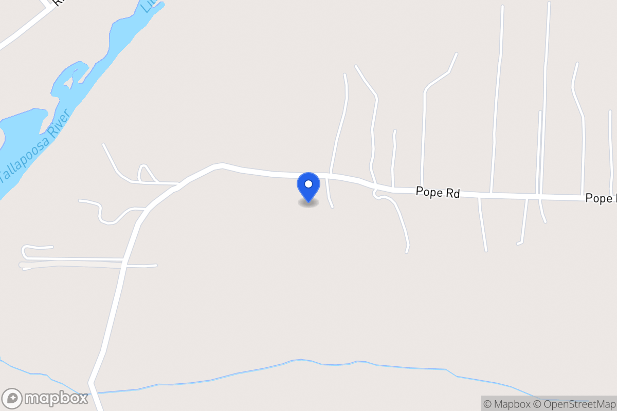 Map of 2800 Pope Rd