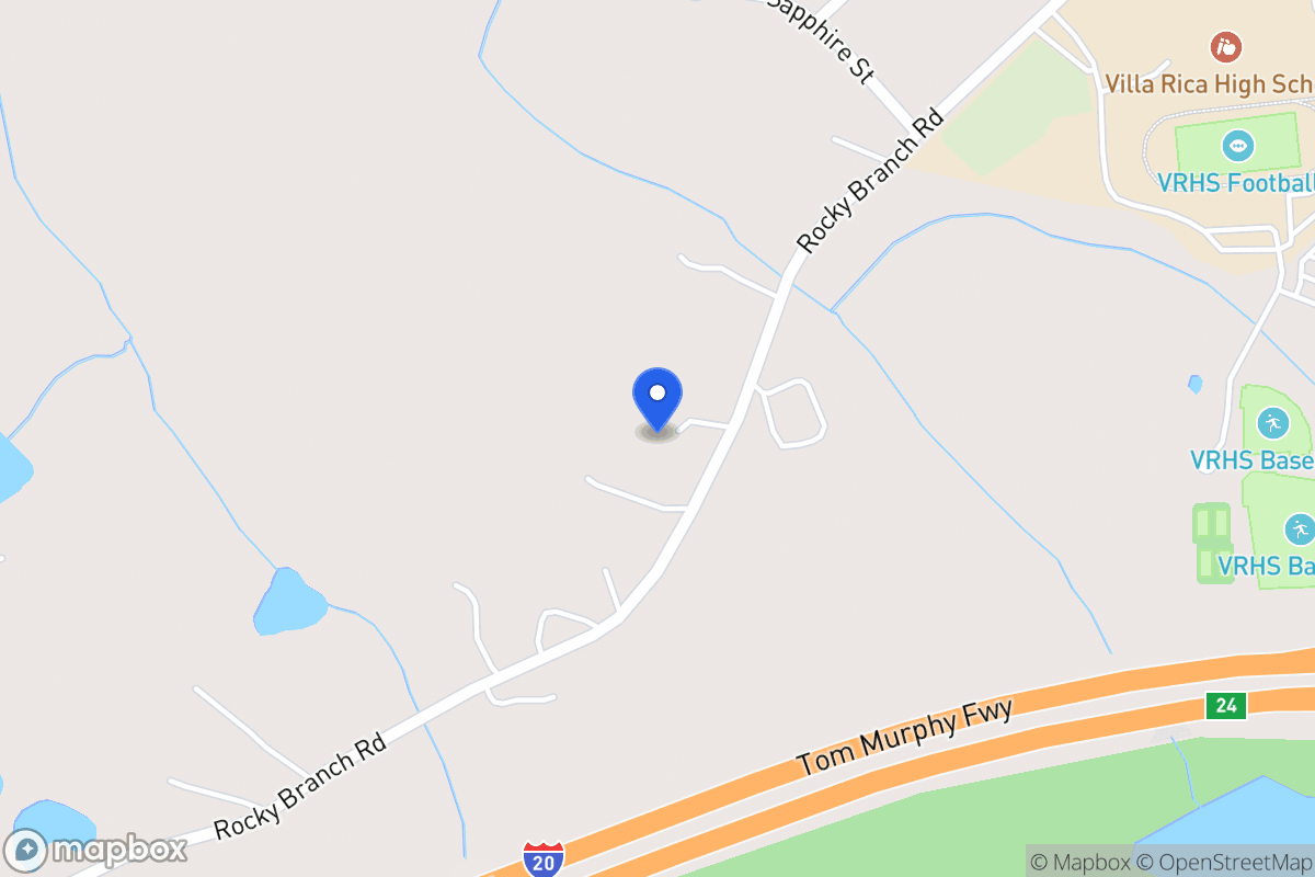 Map of 901 Rocky Branch Rd