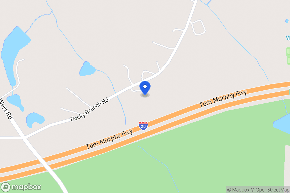 Map of 1006 Rocky Branch Rd