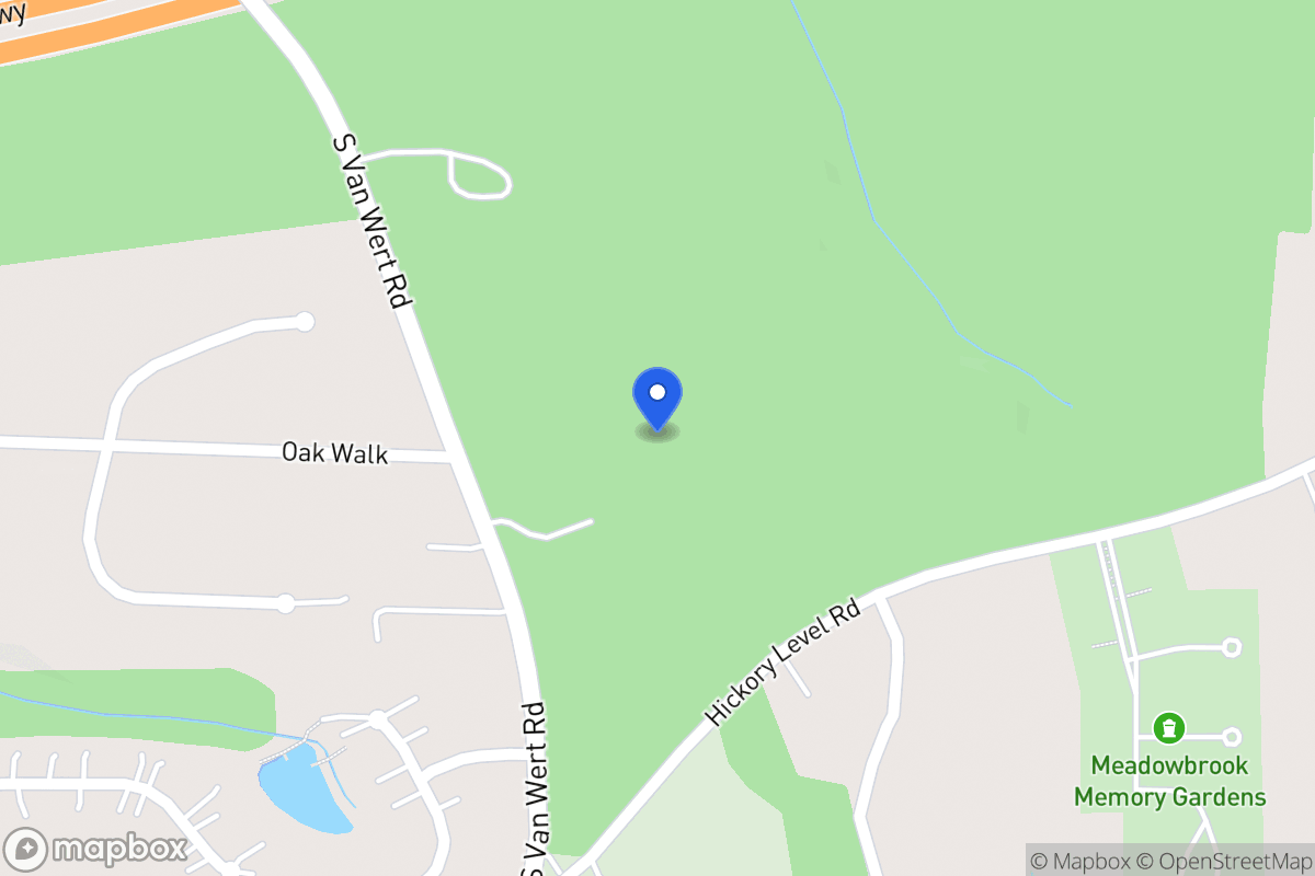 Map of 1309 Hickory Level Rd
