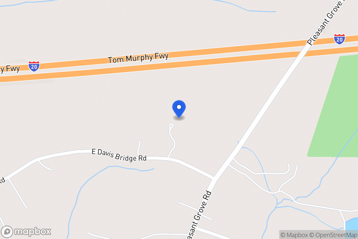 Map of 55 E Davis Bridge Rd