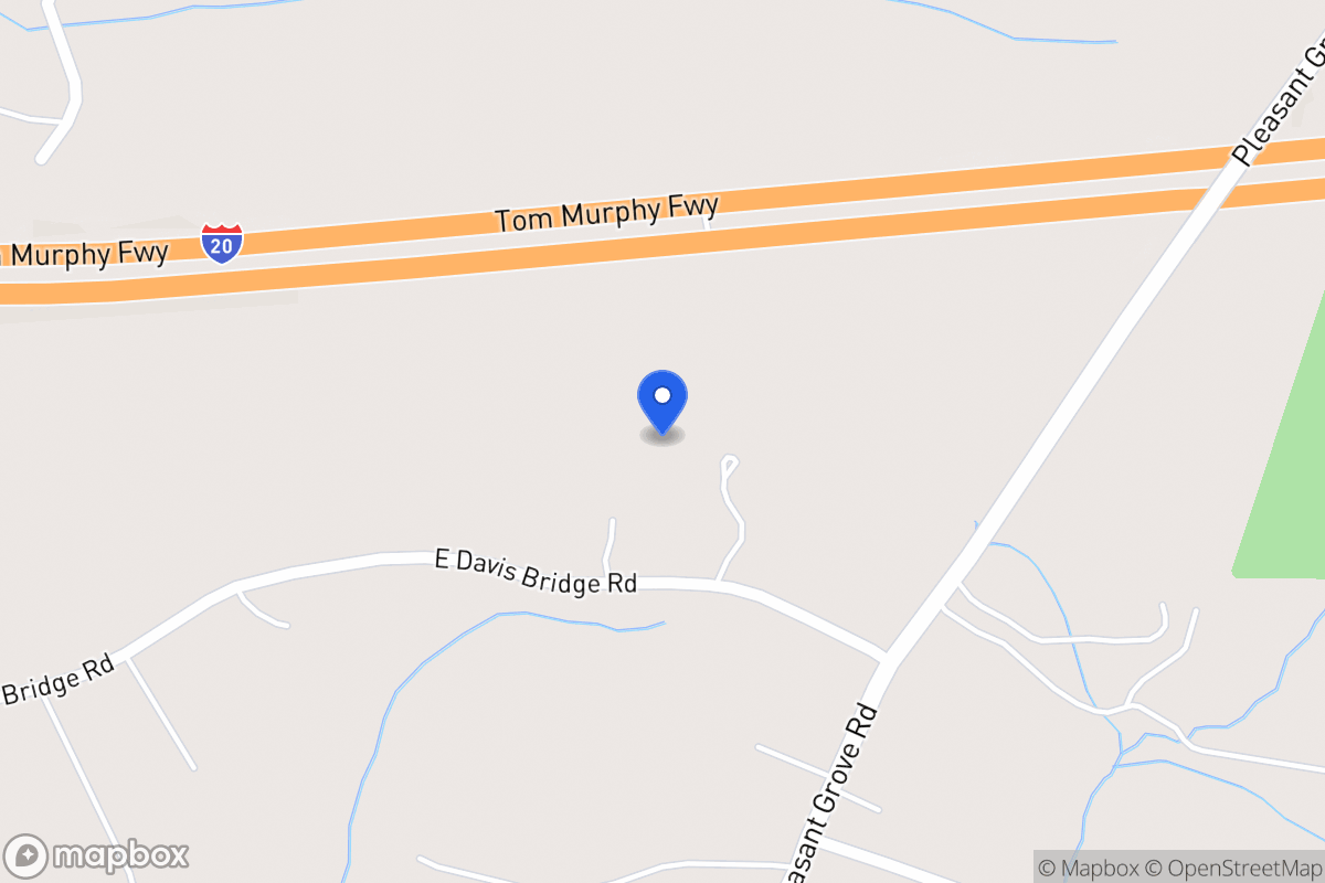 Map of 65 E Davis Bridge Rd