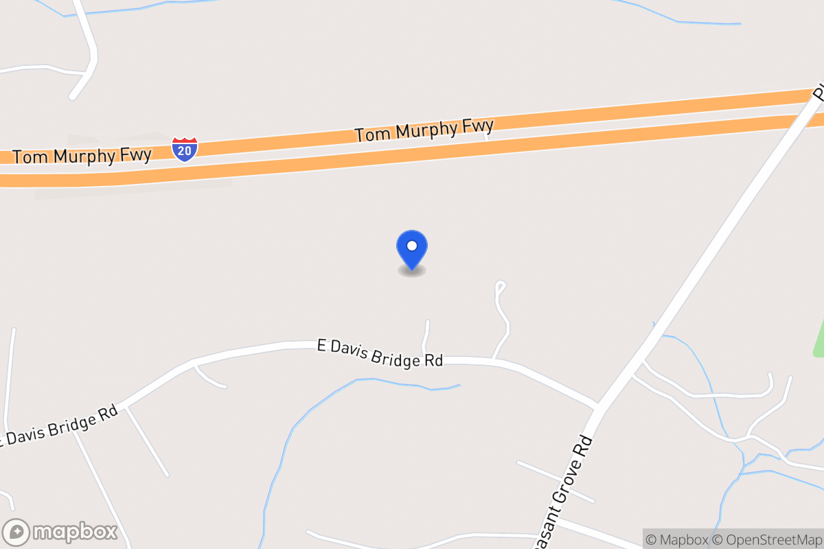 Map of 89 E Davis Bridge Rd