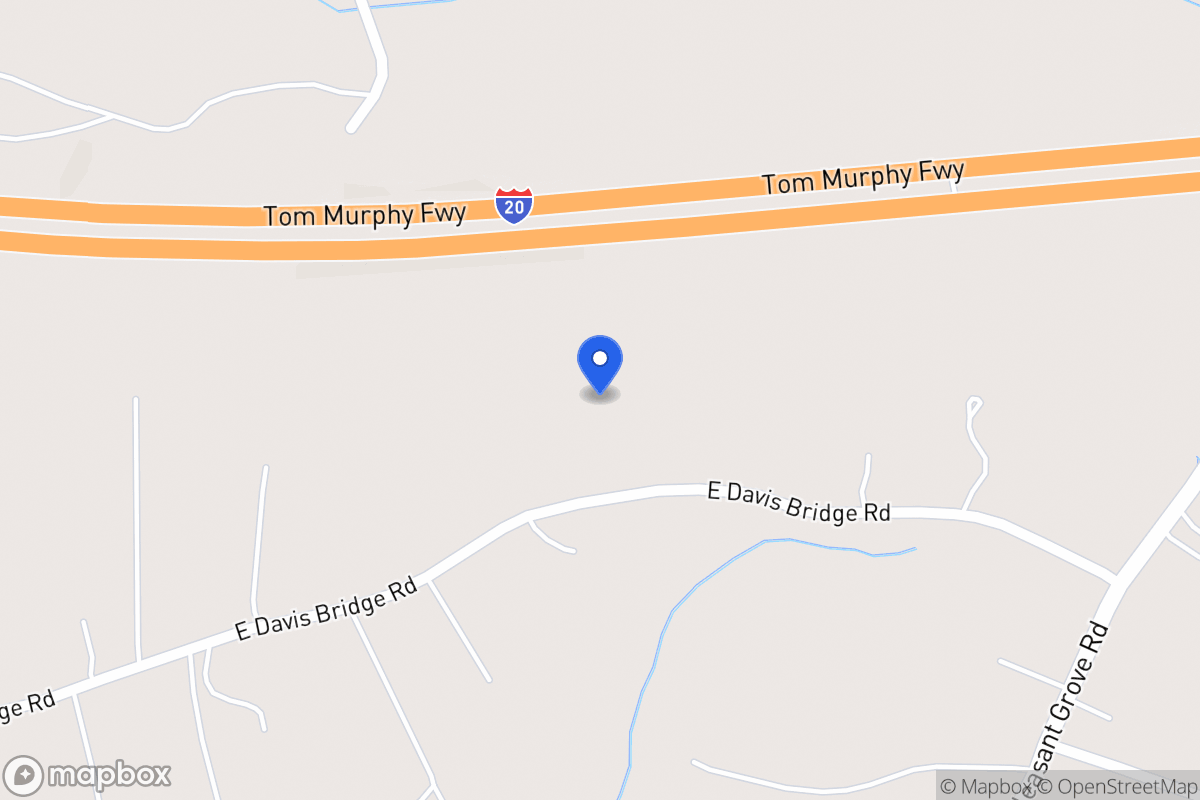Map of 185 E Davis Bridge Rd