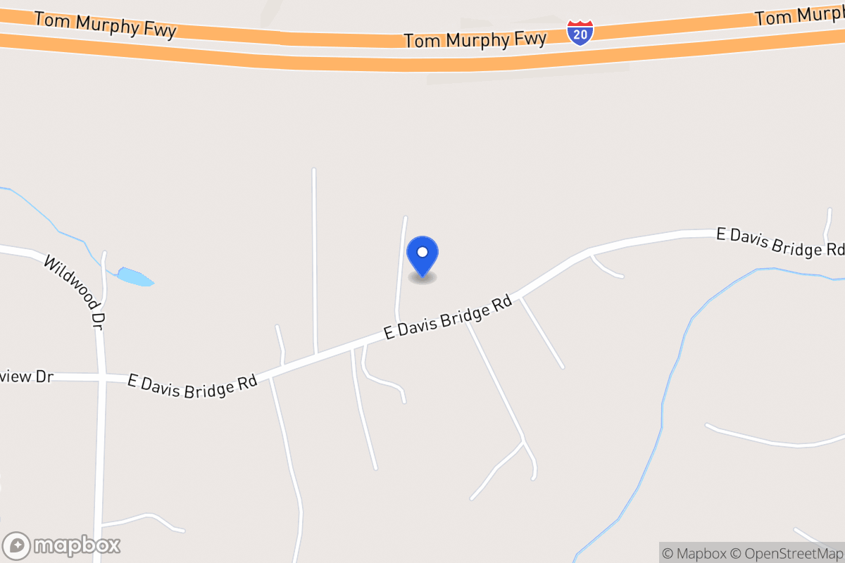 Map of 295 E Davis Bridge Rd