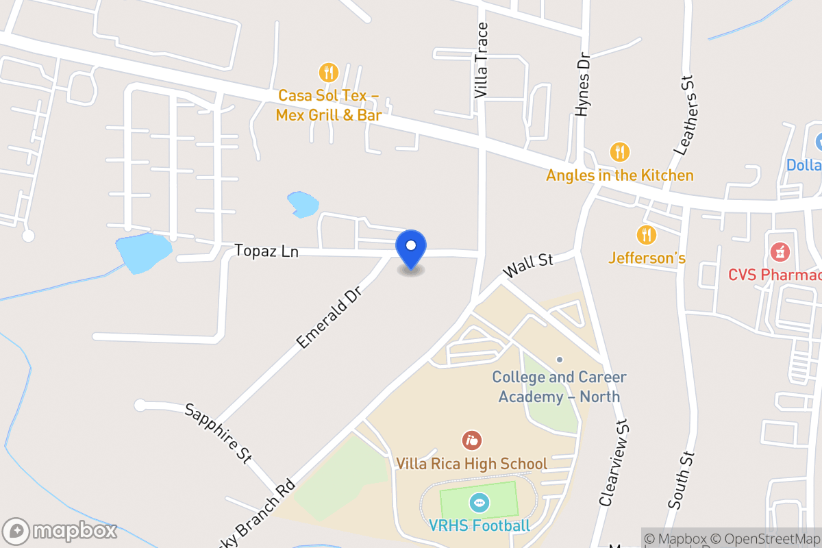 Map of 600 Emerald Dr