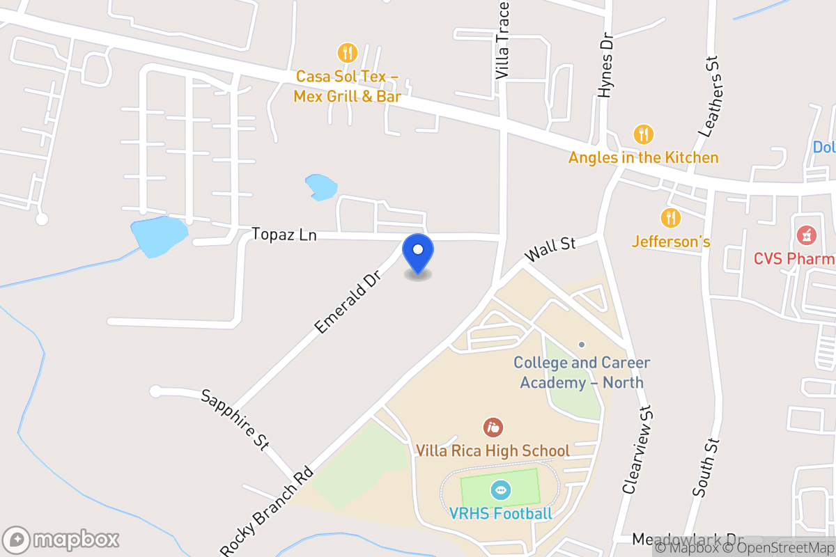 Map of 602 Emerald Dr