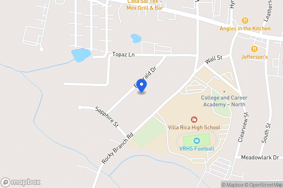 Map of 624 Emerald Dr