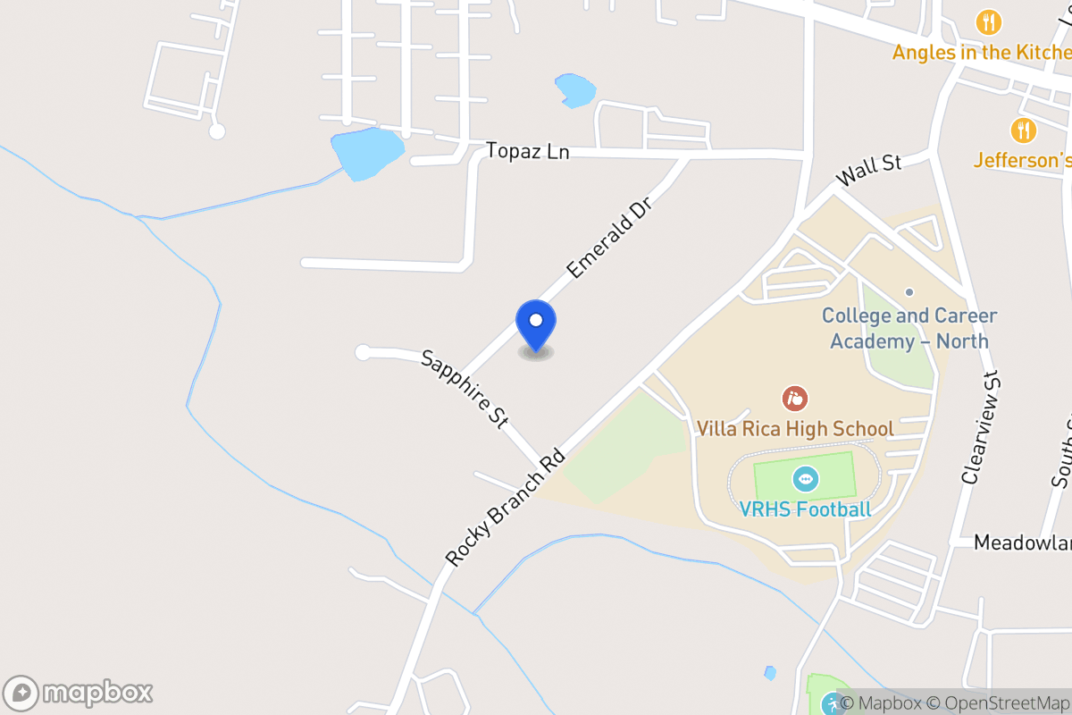 Map of 636 Emerald Dr
