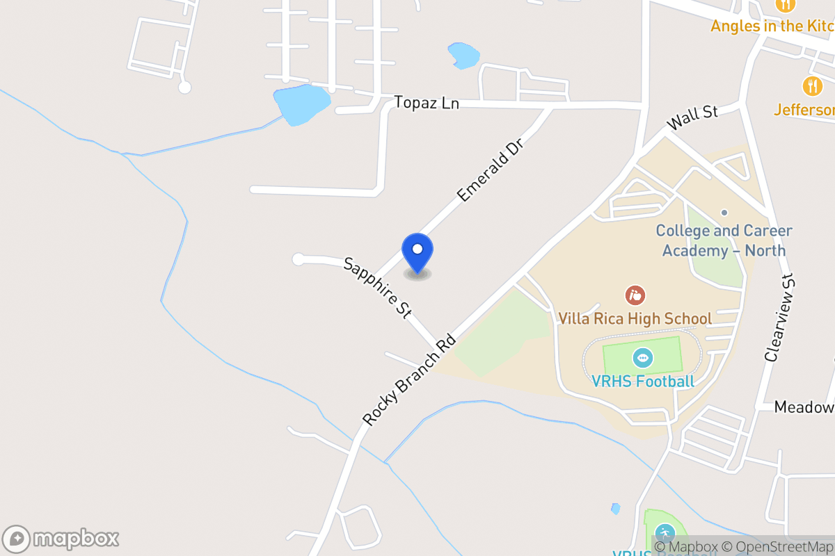 Map of 638 Emerald Dr