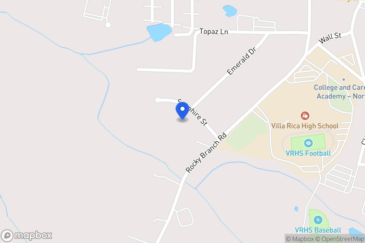 Map of 1002 Sapphire St