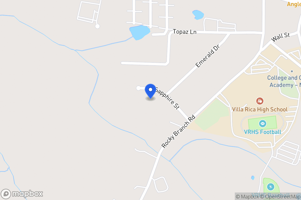 Map of 1008 Sapphire St