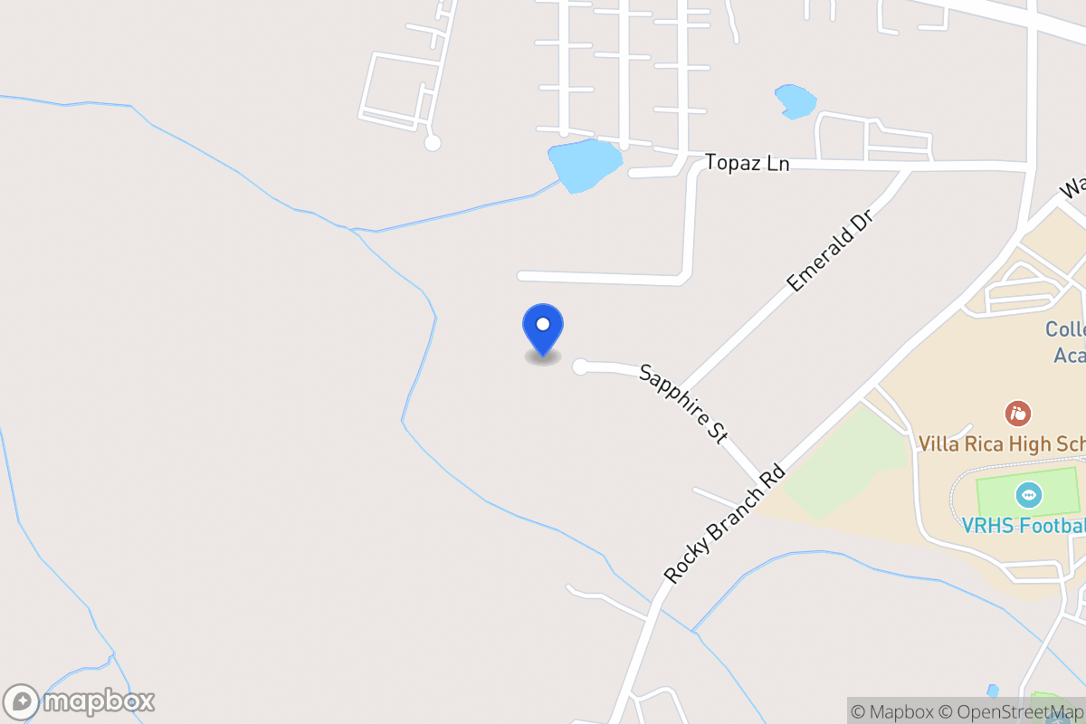 Map of 1017 Sapphire St